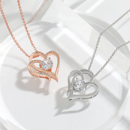 Diamanten Love Hart Ketting