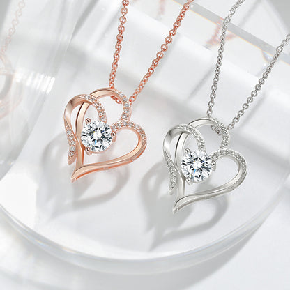 Diamanten Love Hart Ketting